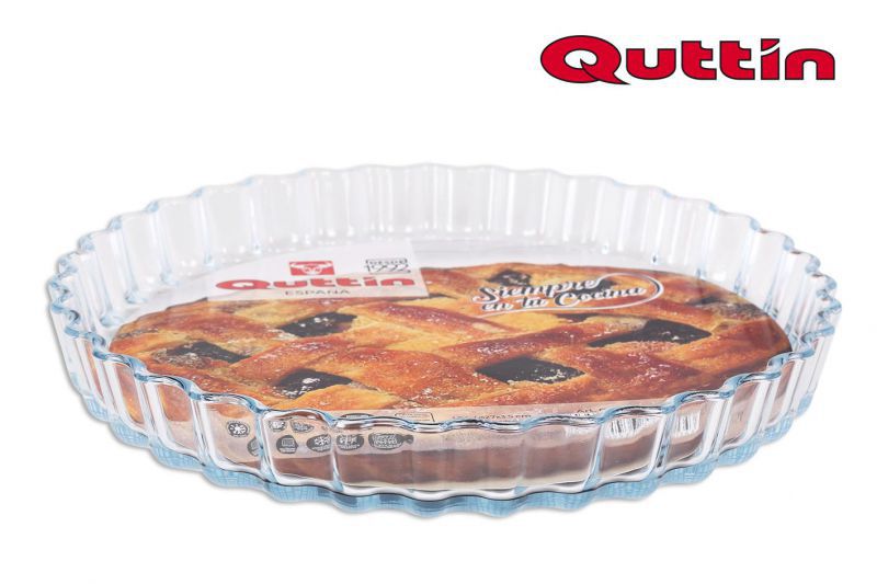 VETRO TORTA UNDULATE STAMPO 27cm
