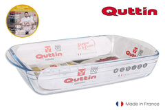 RETT VETRO. 40X27CM PIATTO