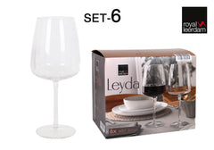 SET 6 BICCHIERI VINO 60CL "LEYDA"