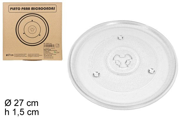 PIATTO PER MICRONDE 27CM