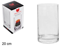 VASO DI VETRO ROTONDO 20CM