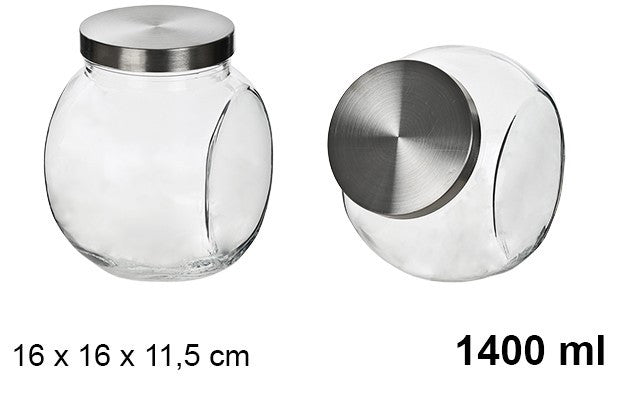 BARATTOLO DI VETRO 1400ML
