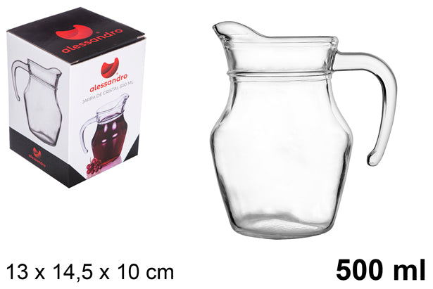 CARAFFA IN VETRO 500ML