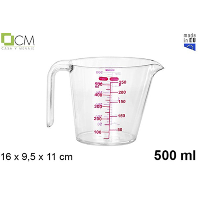 CARAFFA PLASTICA 500ML