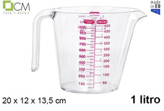 CARAFFA PLASTICA 1000ML