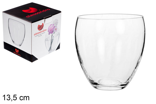 VASO DI VETRO 13,5CM