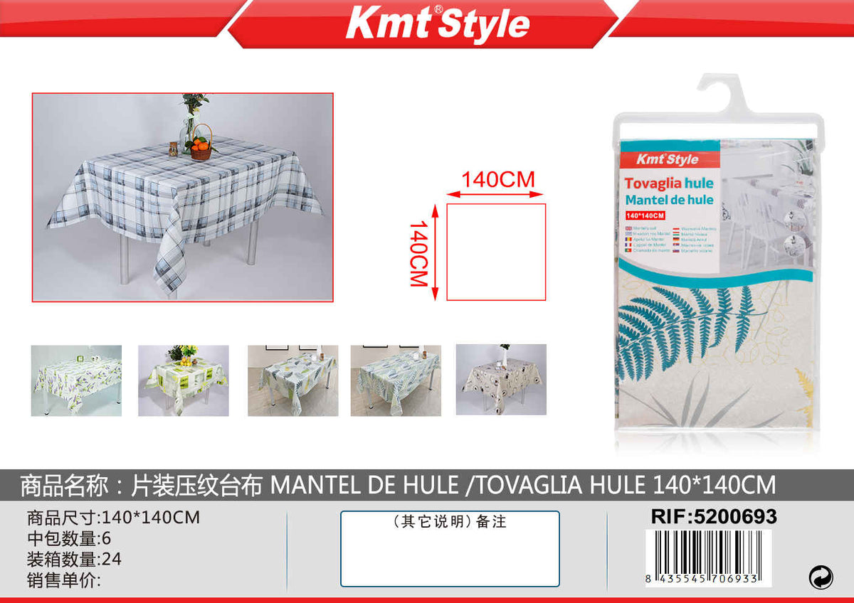 TOVAGLIA HULE 140x140CM