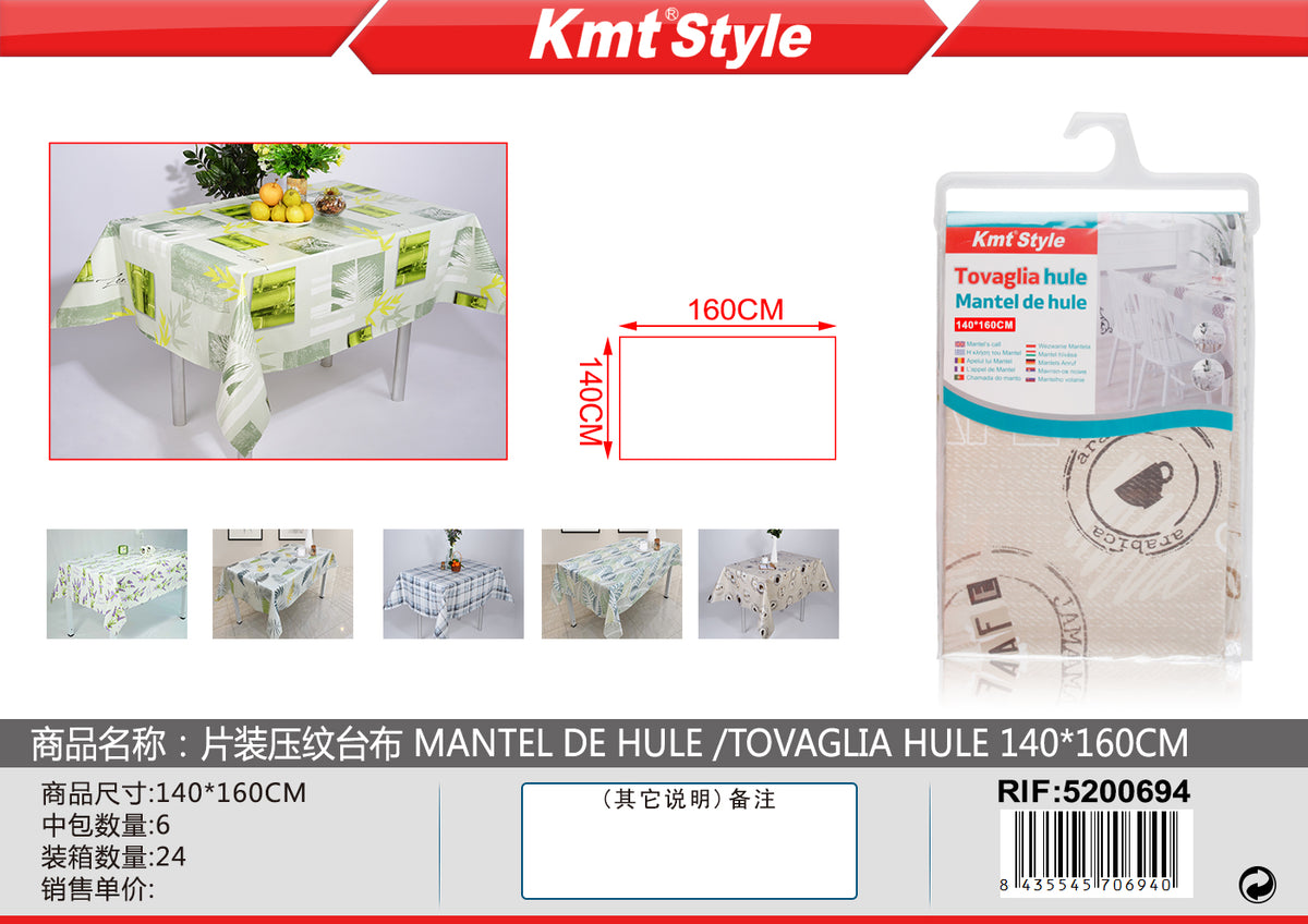 TOVAGLIA HULE 140x160CM