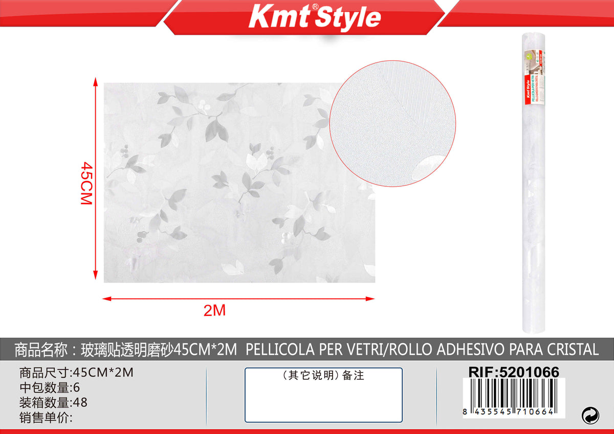 PELLICOLA PER VETRI 45CM*2M