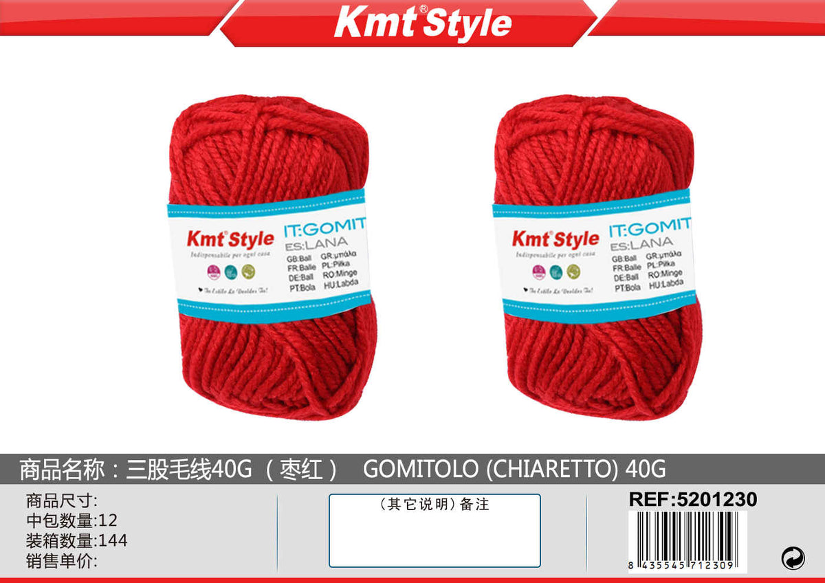 GOMITOLO 40G CHIARETTO