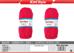LANA 100G ROSSO BORDO