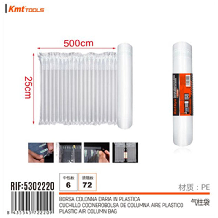 SACCA IN PLASTICA PER COLONNA ARIA 25*500CM
