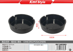 POSACENERE PLASTICA NERO