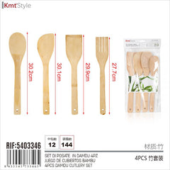 SET POSATE IN BAMBU 4PZ