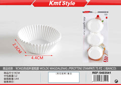 PIROTTINI BIANCO MUFFIN 9CM