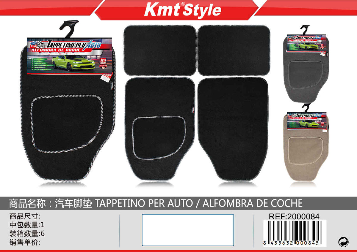 SET 4 TAPPETINO PER AUTO