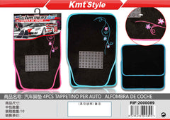 SET 4 TAPPETINO PER AUTO 4PZ