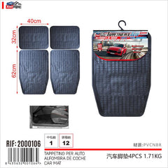 SET 4 TAPPETINO PER AUTO