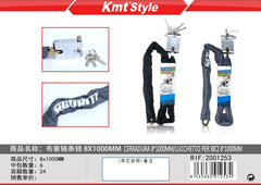 LUCCHETTO PER BICI 8*1000MM