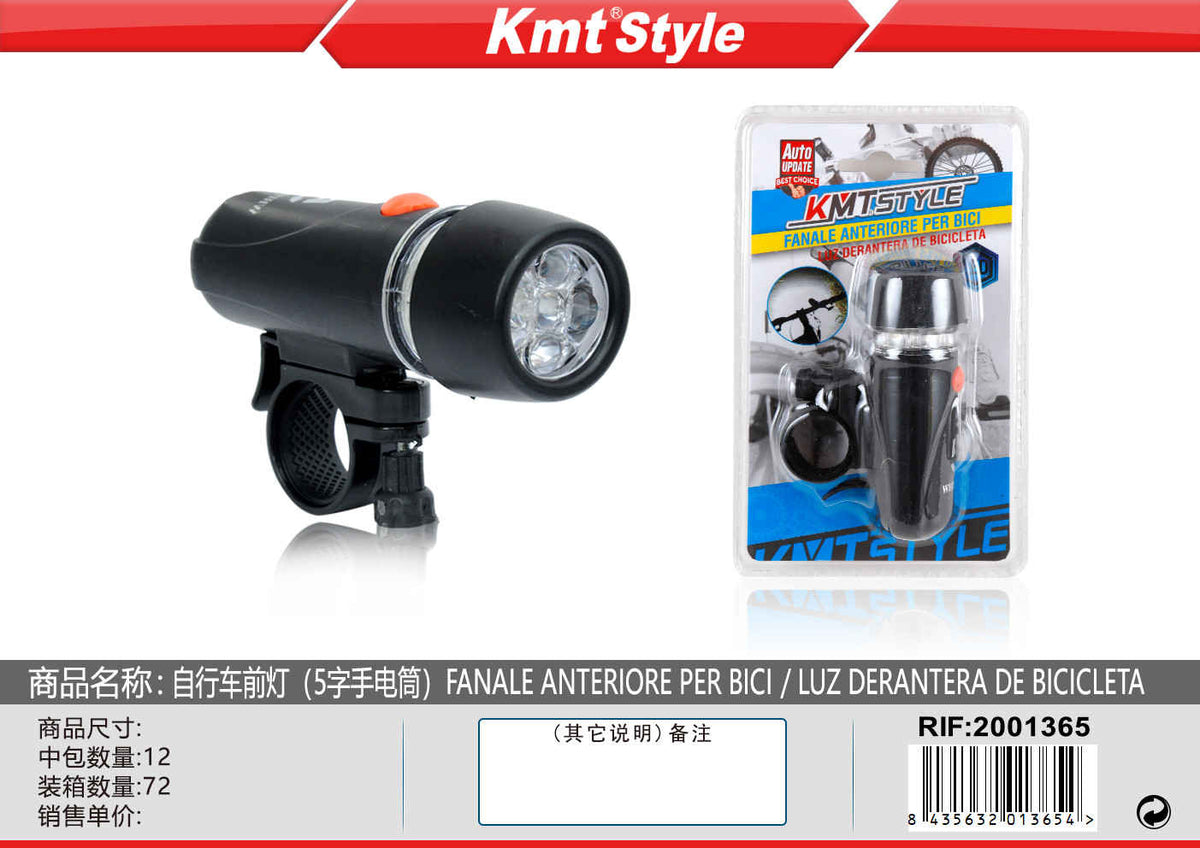 FANALE ANTERIORE PER BICI