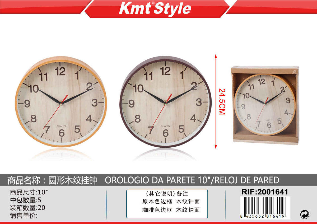 OROLOGIO DA PARETE 10