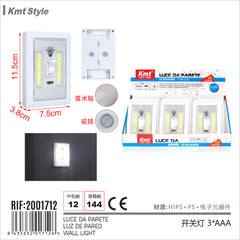 LUCE DA PARETE   7.5*11.5*3.8CM