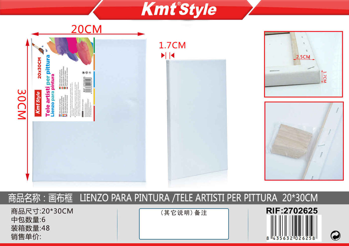 TELE PER PITTURA 20*30CM