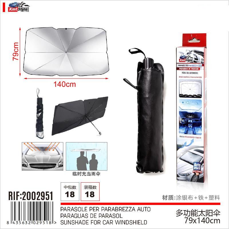 PARASOLE PER PARABREZZA AUTO 140X79CM