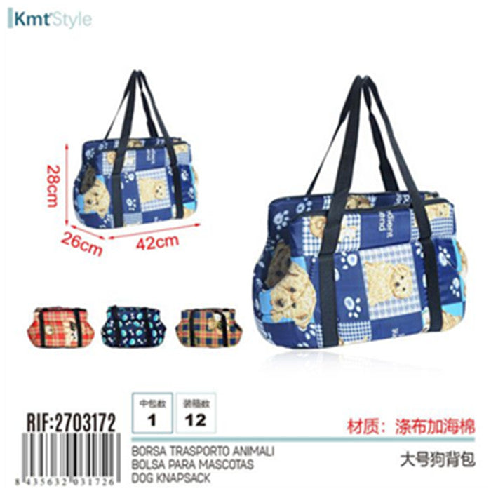 BORSA TRASPORTO ANIMALI   42*26*28CM