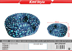SET 10 CUCCE PER CANI 65*55*17CM