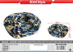 SET 10 CUCCE PER CANI 65*55*17CM