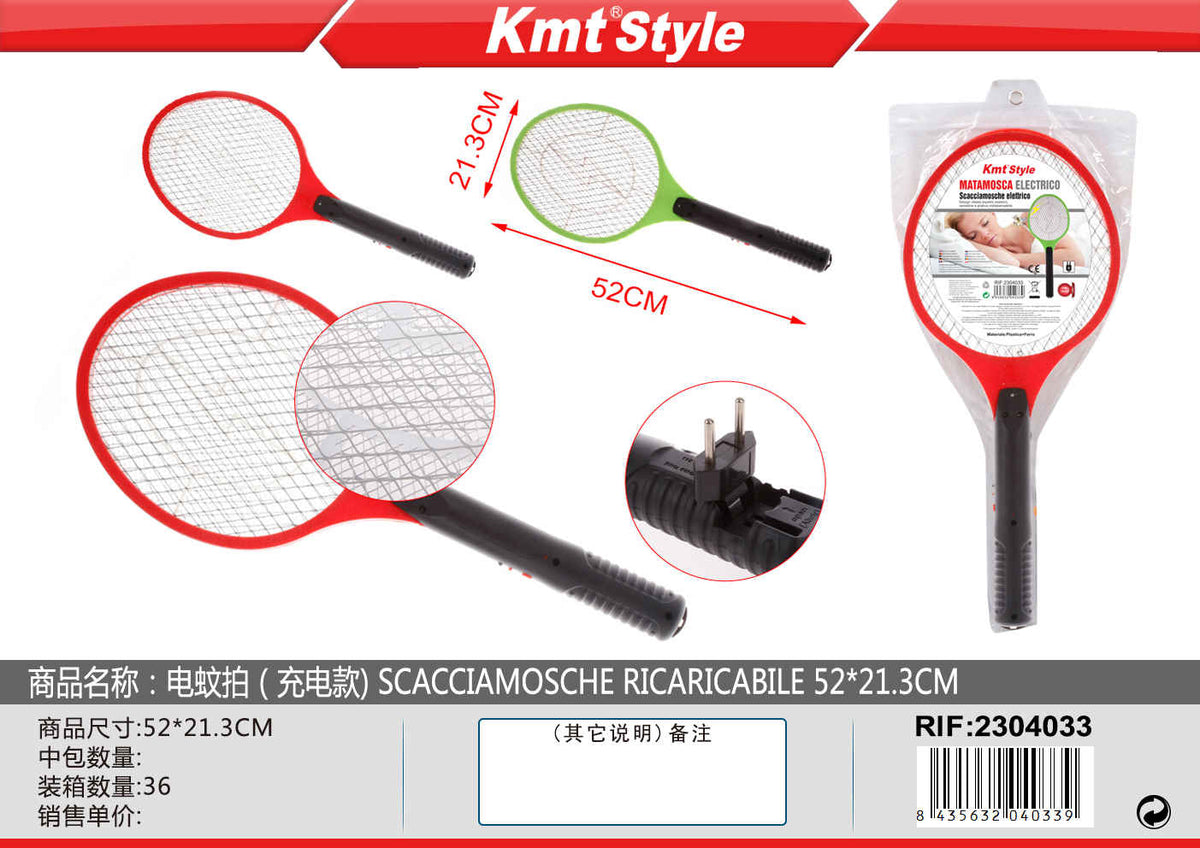RACCHETTA ZANZARE RICARICABILE