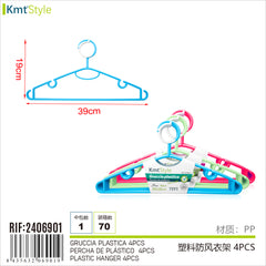 GRUCCIA PLASTICA 4PCS 39X19CM 38G