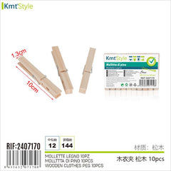 MOLLETTE LEGNO 10PZ 10*1.3CM