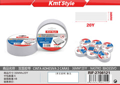 NASTRO BIADESIVO 36MM*20Y
