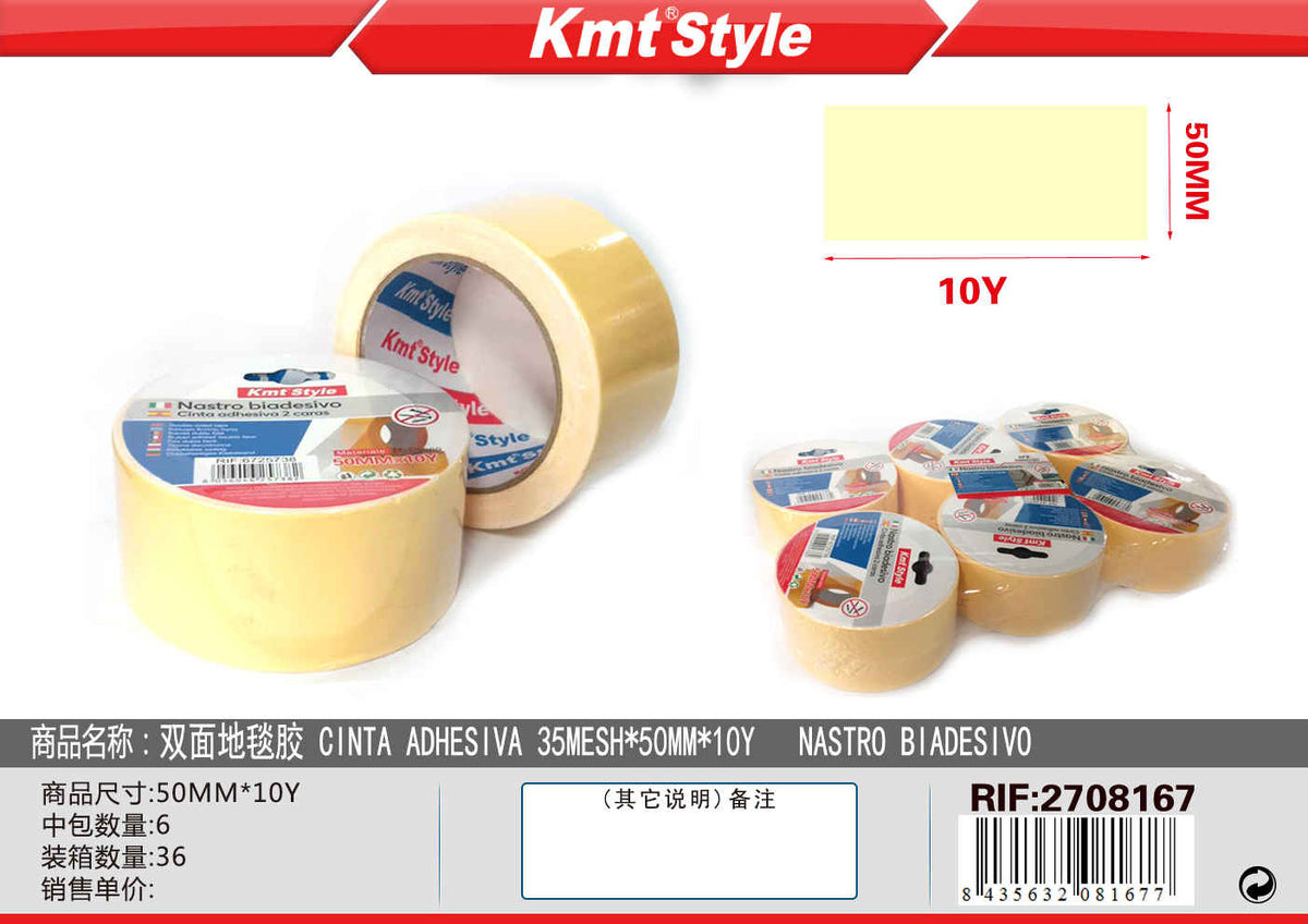 NASTRO BIADESIVO 35MESHX50MMX10M 6703607