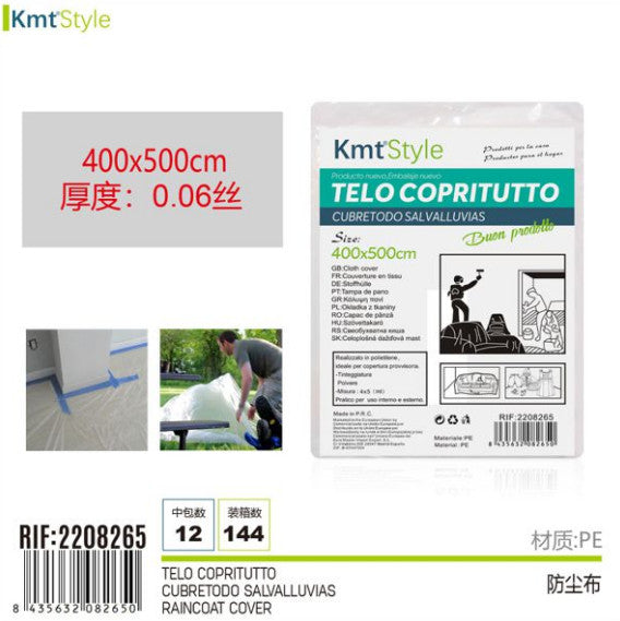 TELO COPRITUTTO 400*500CM 100G