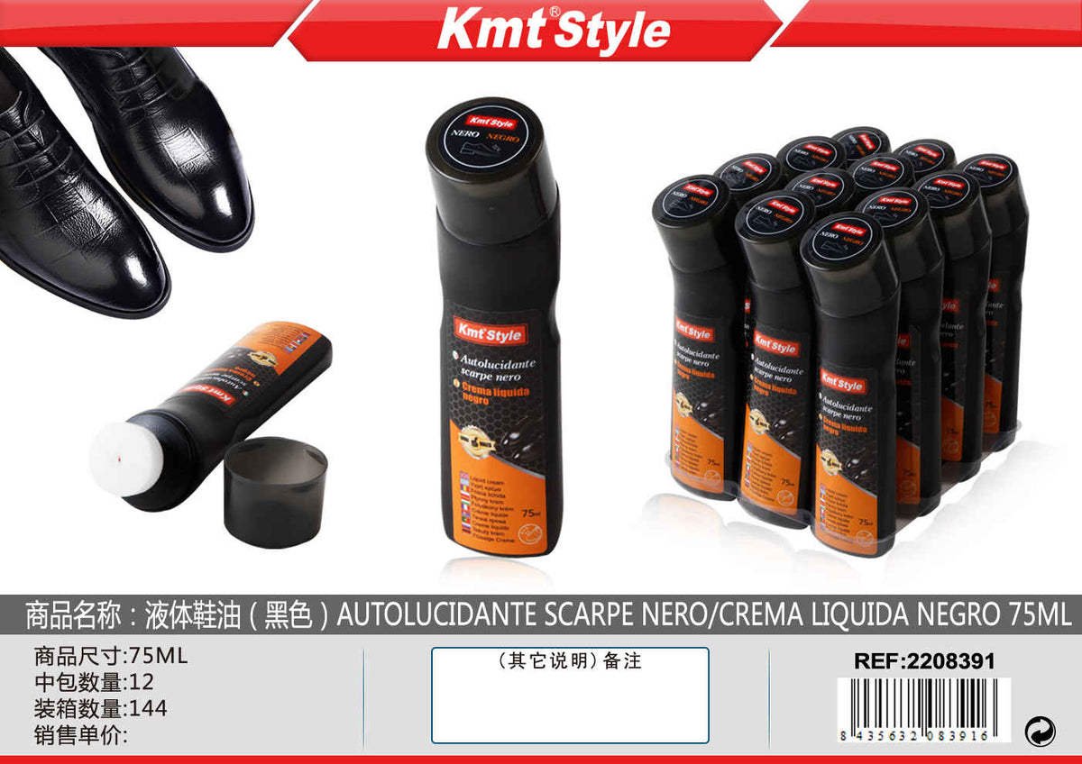LUCIDO SCARPE LIQUIDO NERO