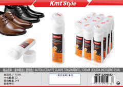 LUCIDO SCARPE LIQUIDO TRASPARENTE