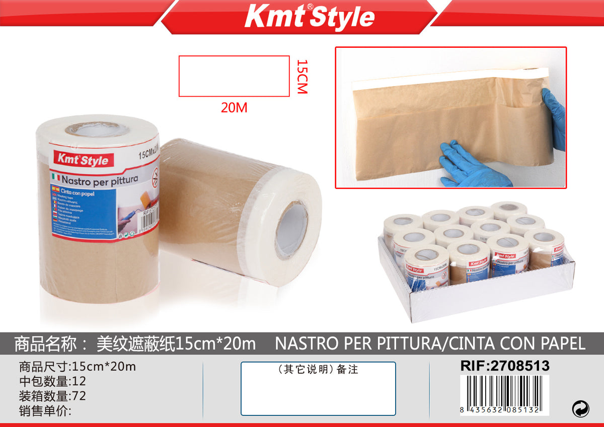 NASTRO PER PITTURA 15CM*20M