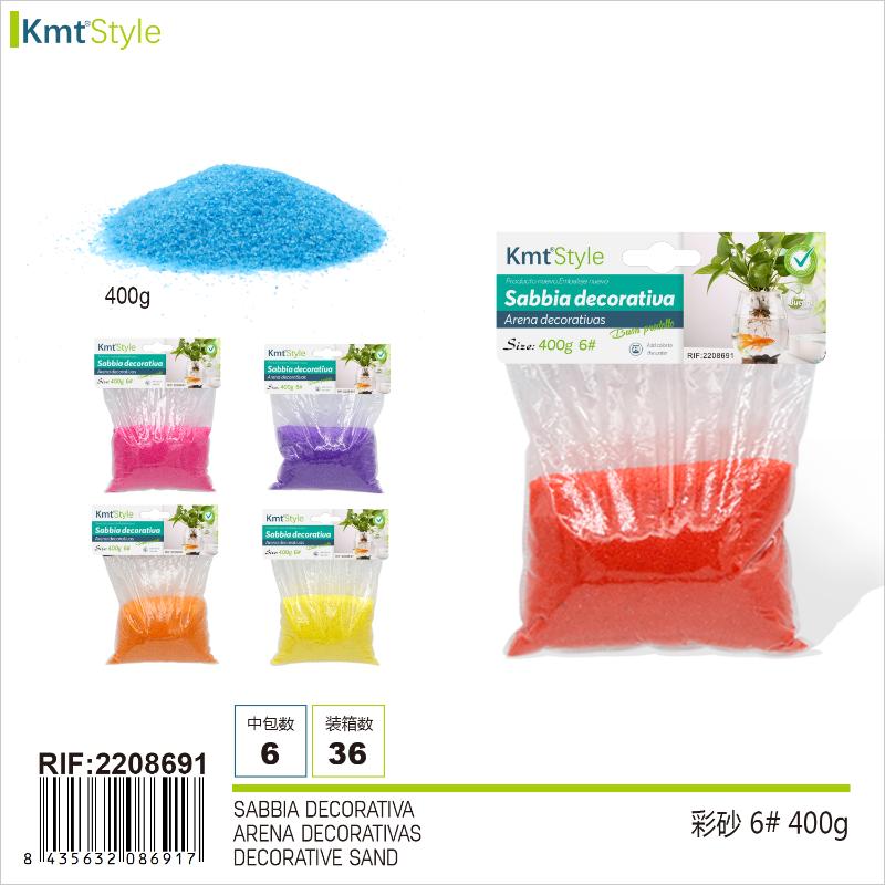 SABBIA DECORATIVA 400G #6