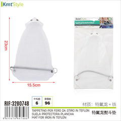 TAPPETINO PER FERO DA STIRO IN TEFLON 23*15.5CM