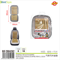 SCHIENALE PER AUTO IN BAMBU 90*44CM