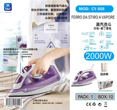 FERRO DA STIRO A VAPORE 2000W QTA/10