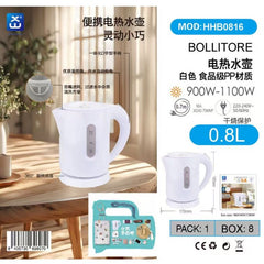 BOLLITORE PER ACQUA 0,8L 900W-1100W