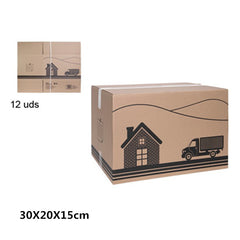 SCATOLA DI CARTONE 300X200X150MM
