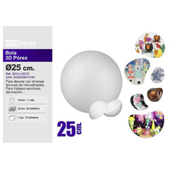 PALLA  3D POREX 25CM