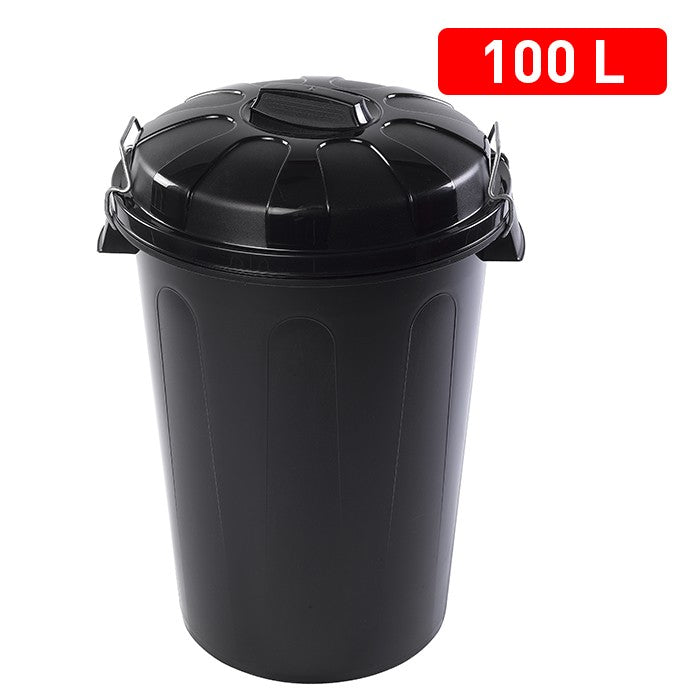 Bidone 100 Lt NERO