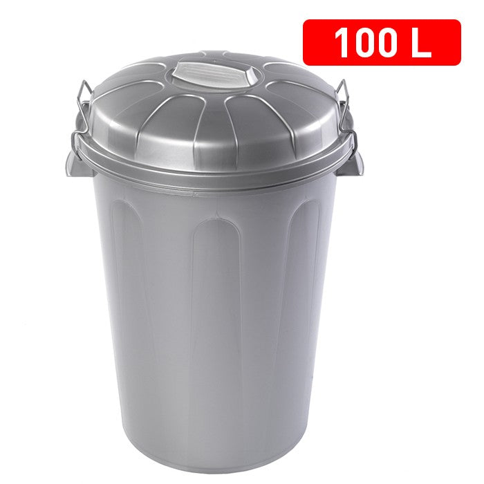 Bidone 100 Lt ARGENTO