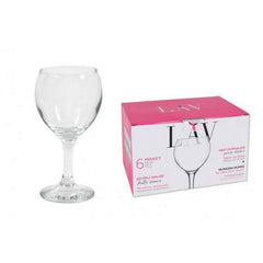 SET 6 BICCHIERE VINO TINTO 210CC "MISKET"